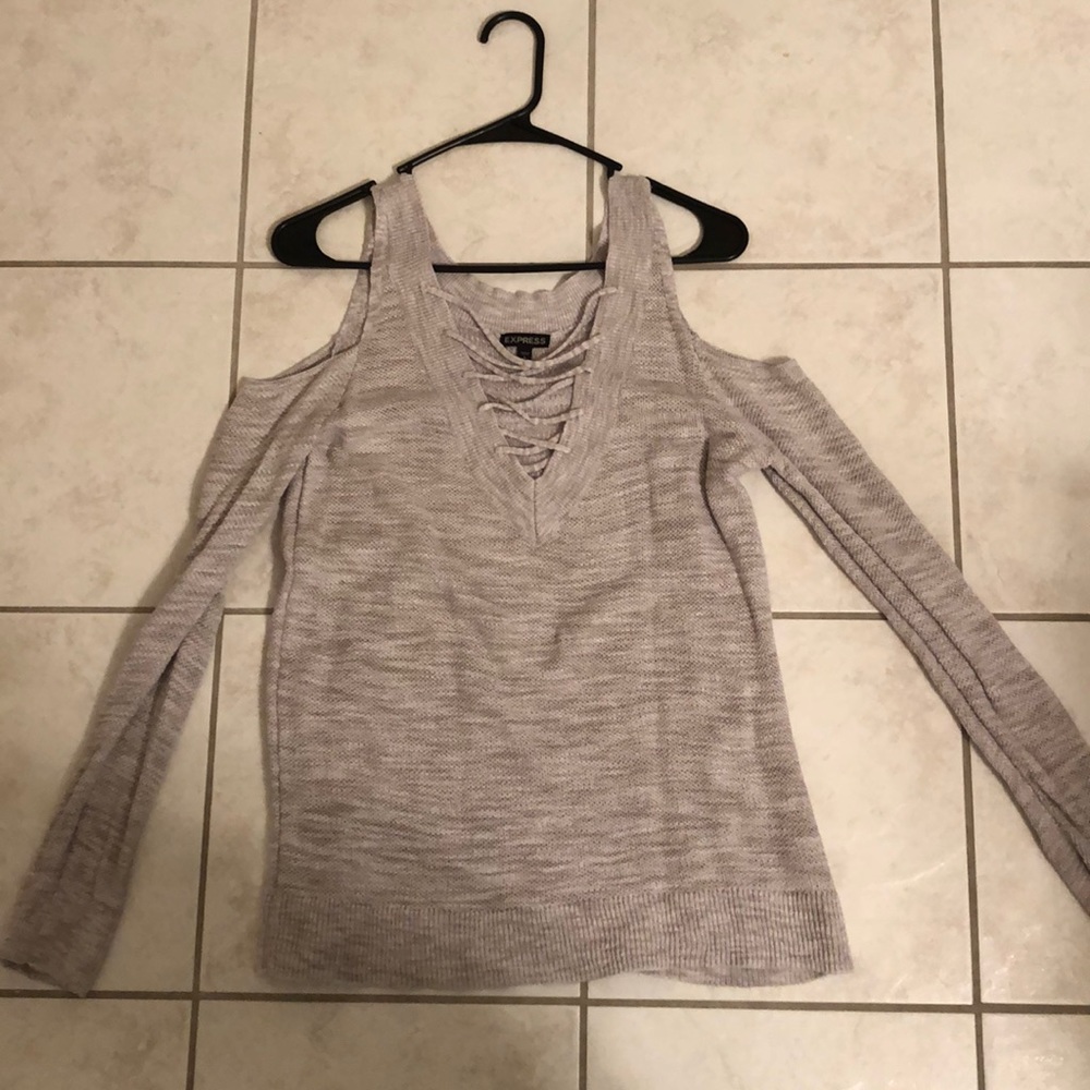 Tan sweater!